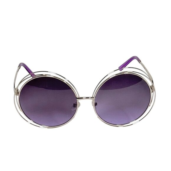 Sunglasses Black Blue Aviator Round Set Of 2 Summer Beach Fashion Accessories - Picture 6 of 8